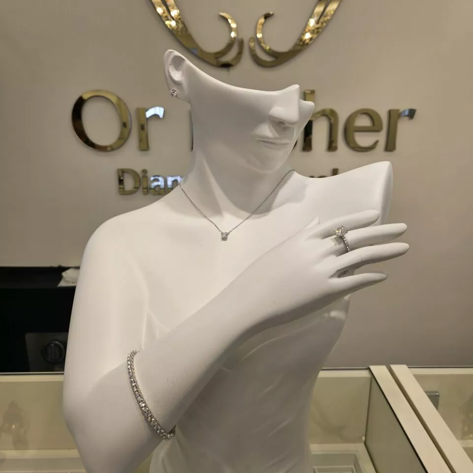 סט מבצע מטורף של תכשיטי מוסונייט